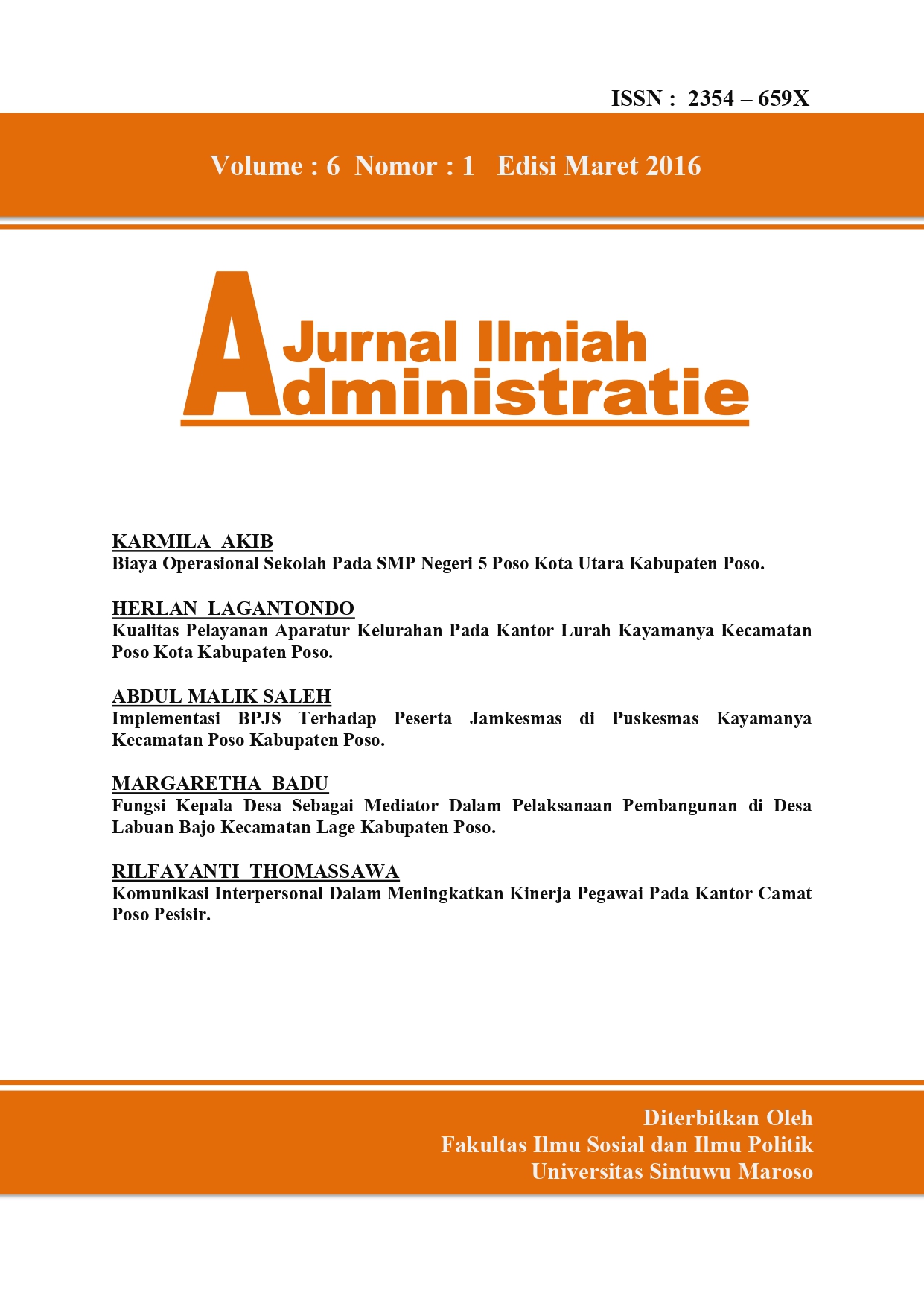Cover Page