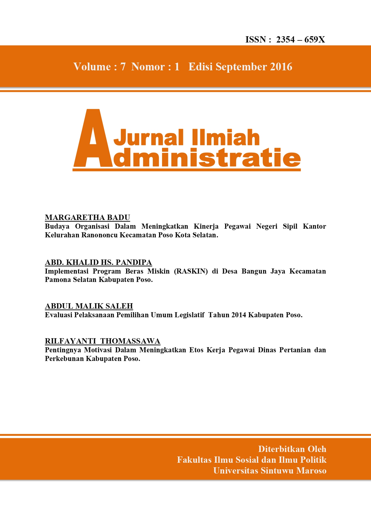 Cover Page