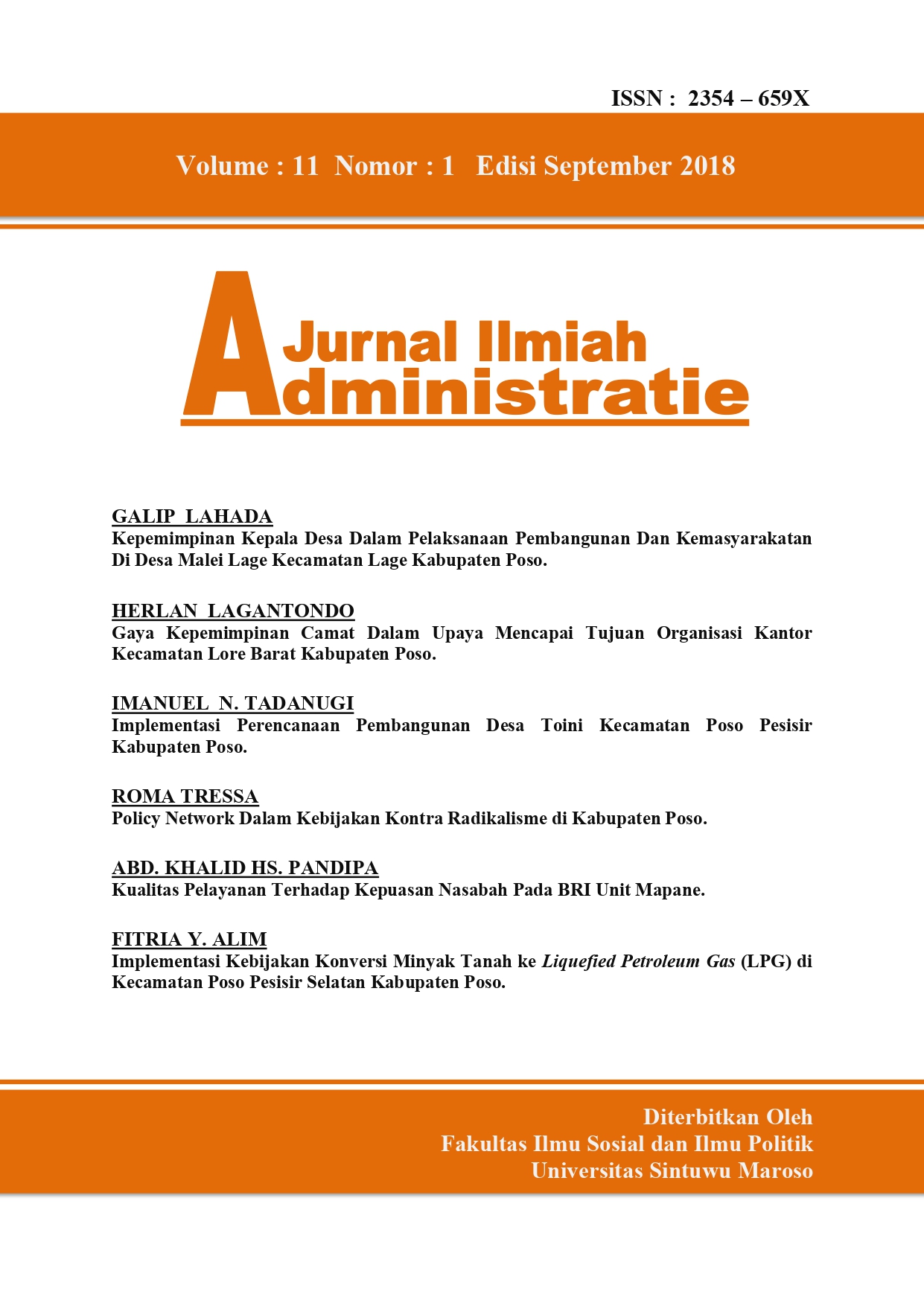 Cover Page