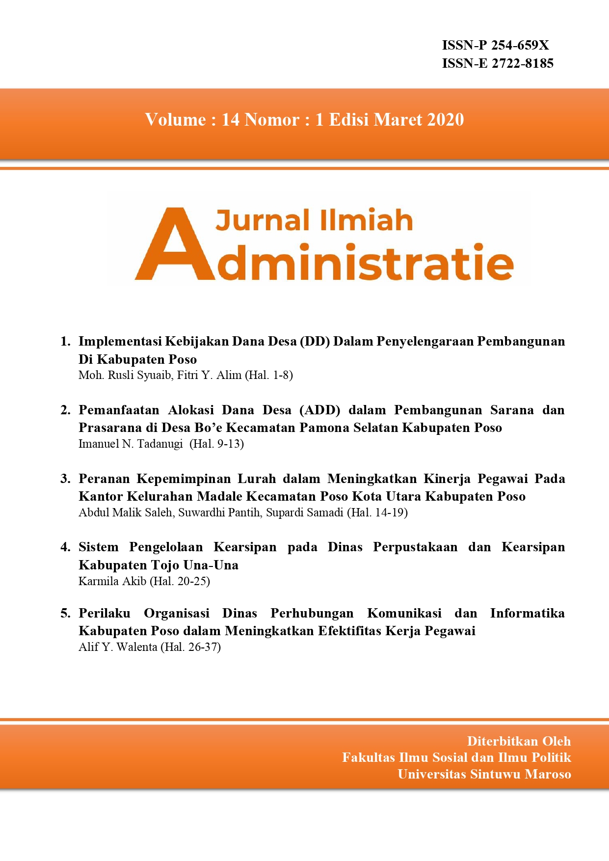 Cover Page