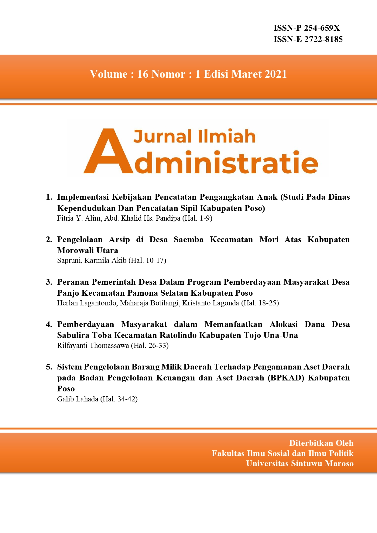 Cover Page